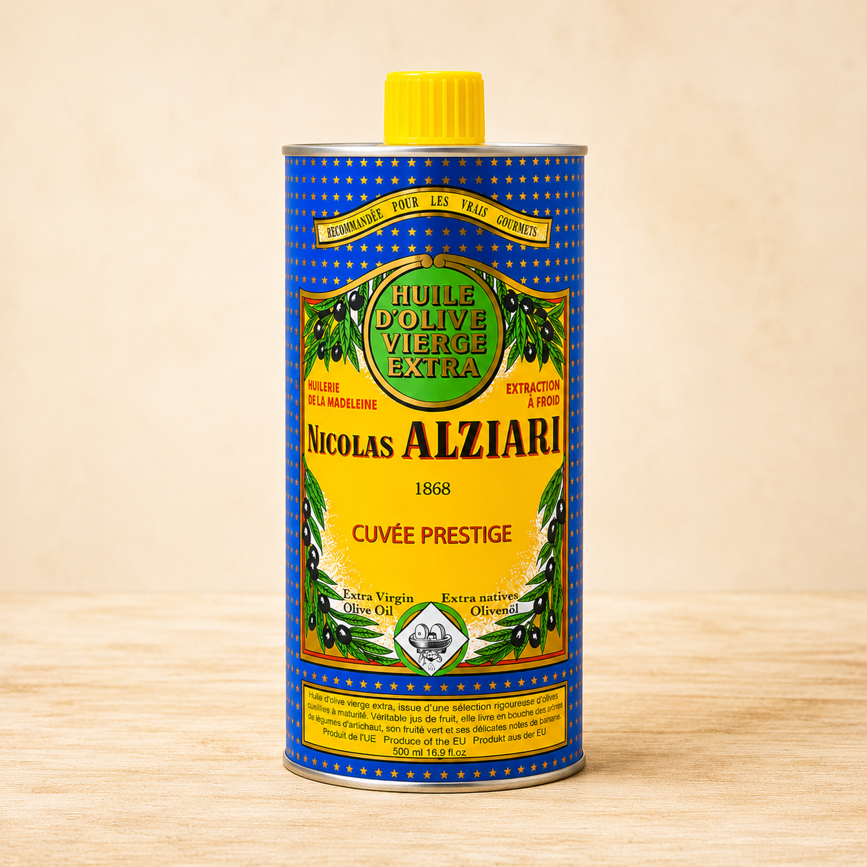 Nicolas Alziari Ekstra väärisoliiviõli Cuvee Prestige 500ml