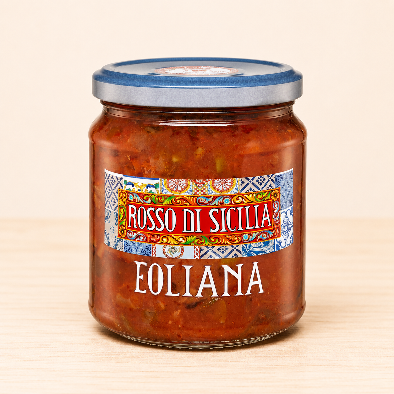 ROSSO DI SICILIA Eoliana kaste tomatite, kapparite ja oliividega 290 g